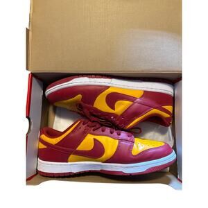 NIKE DUNK LOW RETRO “MIDAS GOLD” size 12 USC TROJANS